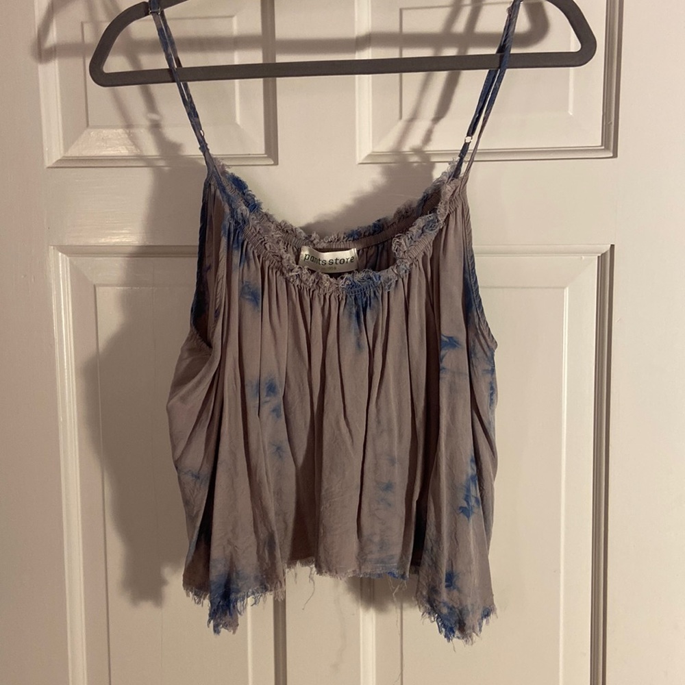 Tie-Dye Crop Top